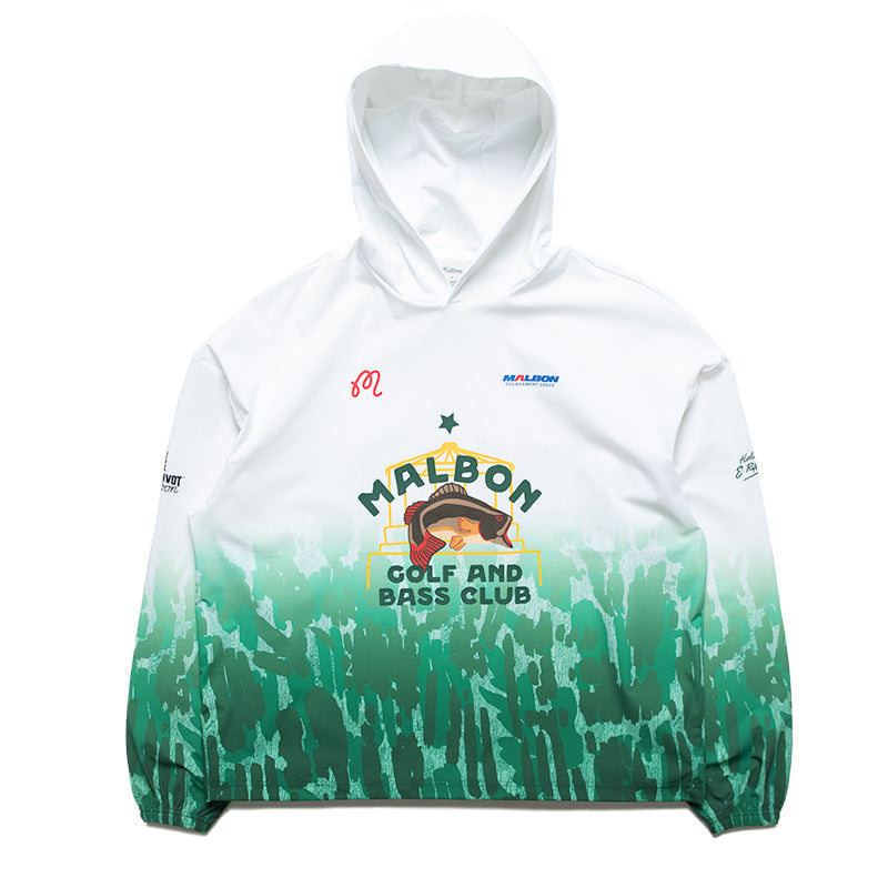 Malbon Golf Sponsors Pullover - Divot Camo Jungle Gradient