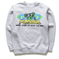 Market x Grateful Dead Racing Crewneck - Ash Grey