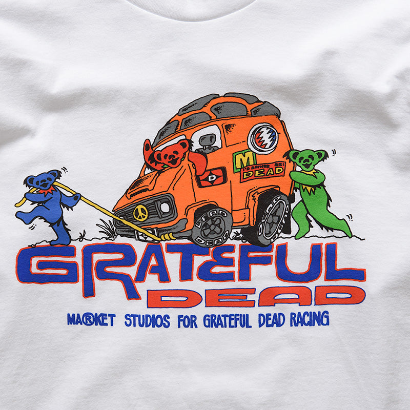 Market x Grateful Dead Tow Pull L/S Tee - White