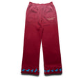 Nothing Grows Overnight Running Horse Sweatpants - Maroon