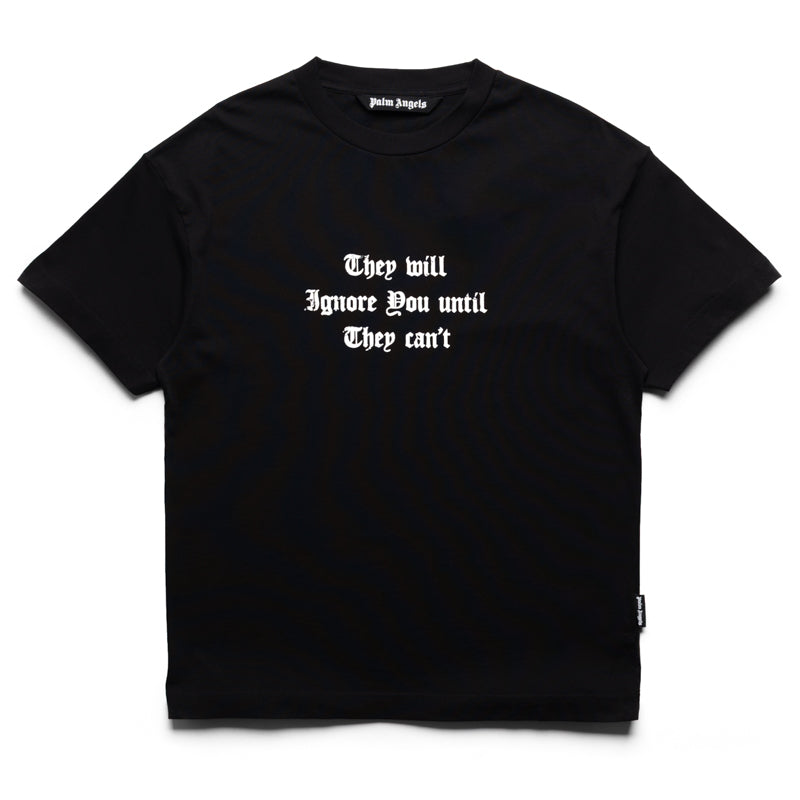Palm Angels Statement Tee - Black/Off White