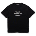 Palm Angels Statement Tee - Black/Off White