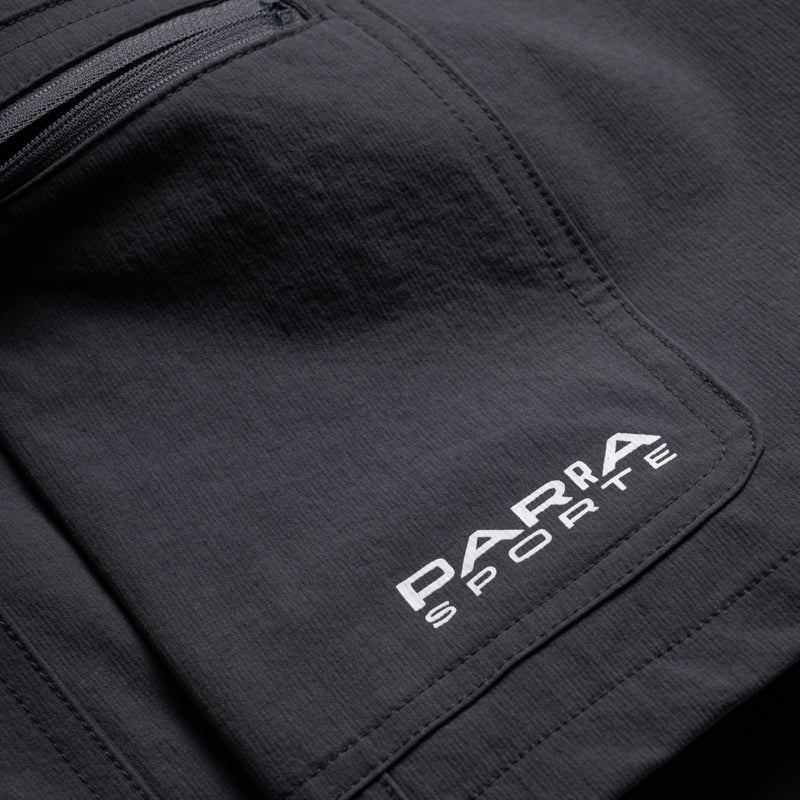 Parra Hardly Hiked Ripstop Shorts - Grey