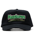 Pleasures Sponsor 5 Panel Snapback - Black