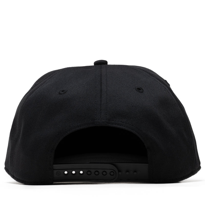 Politics x '47 Alternate Script Logo Hitch Snapback - Black