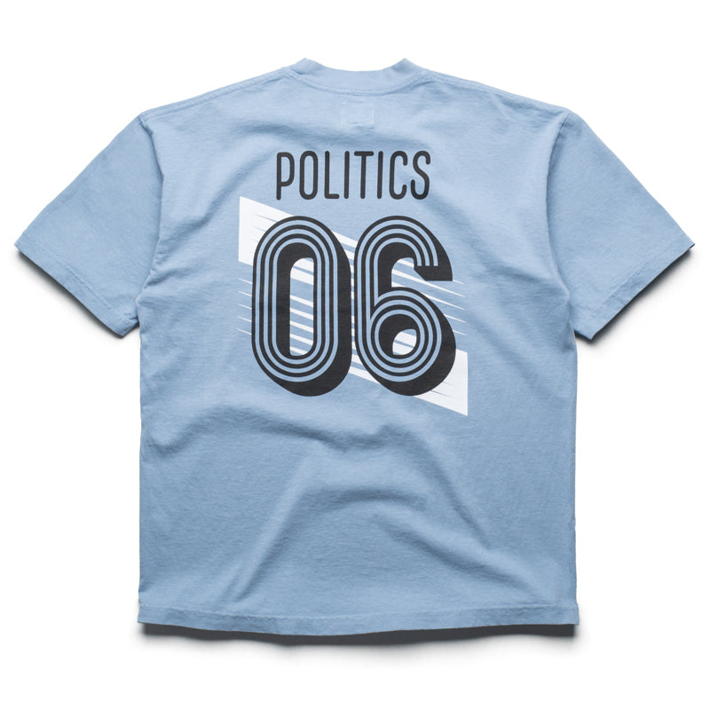 Politics Viva Tee - Clear Blue
