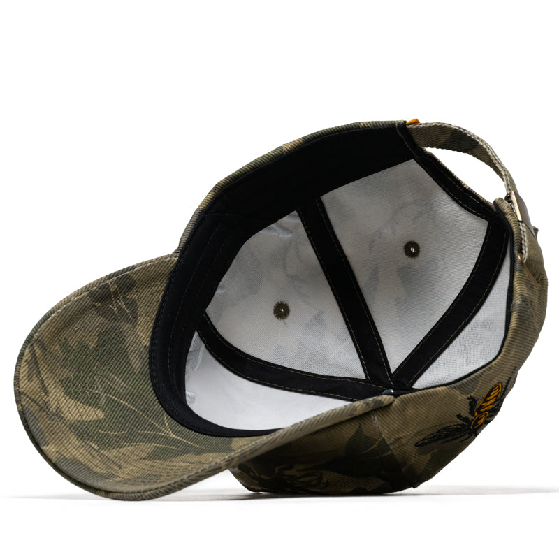 Politics Busy Being Nice Script Strapback - Camo/White
