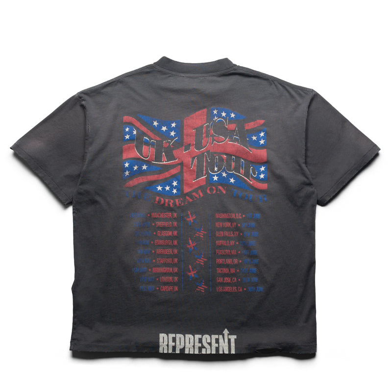 Represent Dream On Tour Tee - Sun Fade Grey