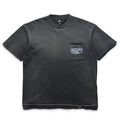 Represent Nothing Faster Tee - Stained Black