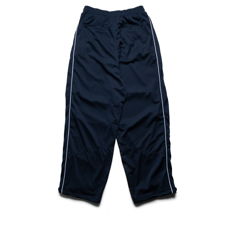Rhude Mesh Piping Parachute Track Pants - Navy/White