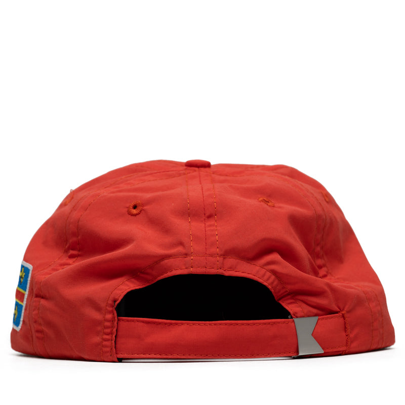 Rhude Clermont-Ferrand Souvenir Hat - Bright Red/Yellow