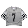 Rhude Lightning Football Jersey - Grey/White
