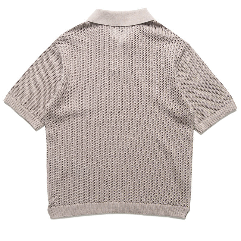 Represent Beverly Knit Polo - Vintage Khaki