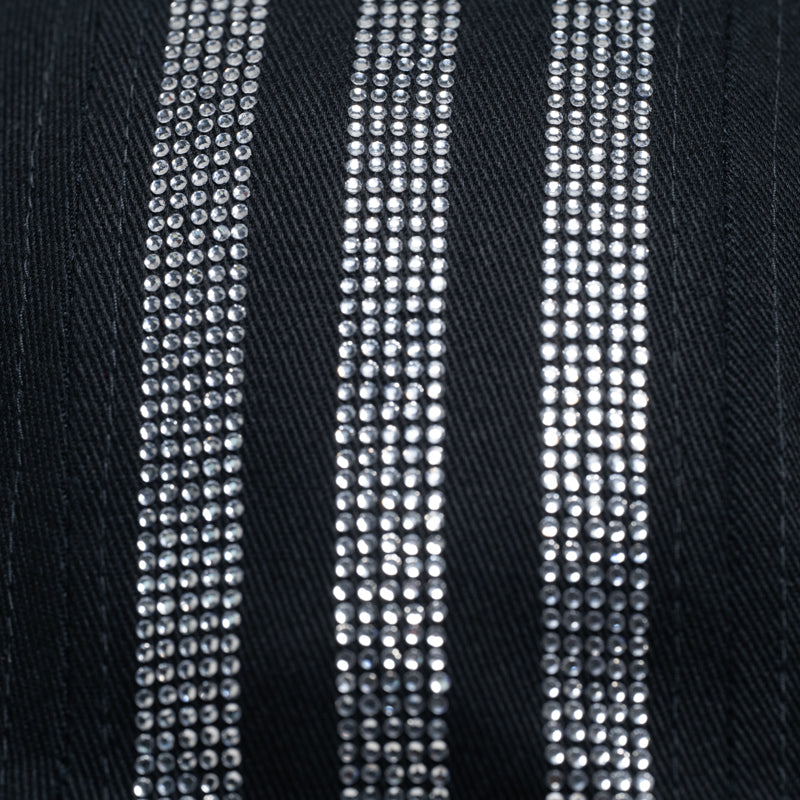 SP5DER x Adidas Rhinestone Strapback - Black