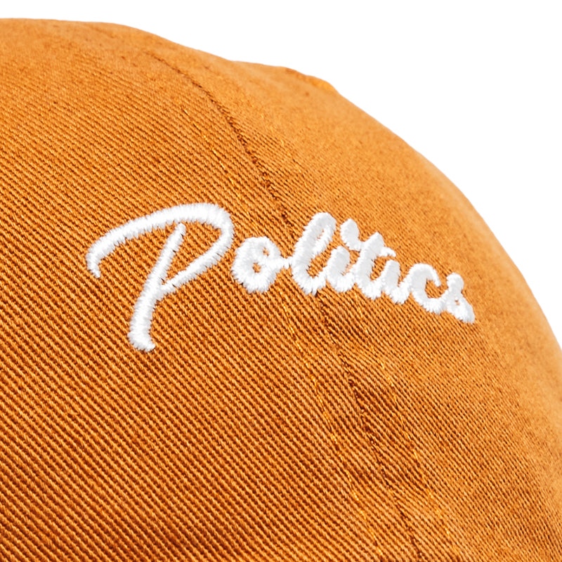 Politics x '47 Flat Script Strapback - Burnt Orange