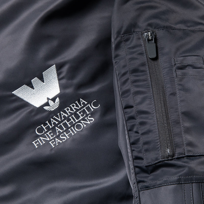Willy Chavarria x Adidas Bomber Jacket - Grey Six