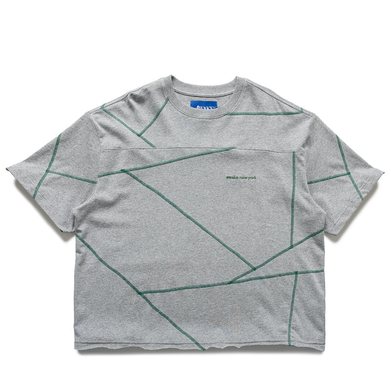 Awake NY Campus Tee - Heather Grey