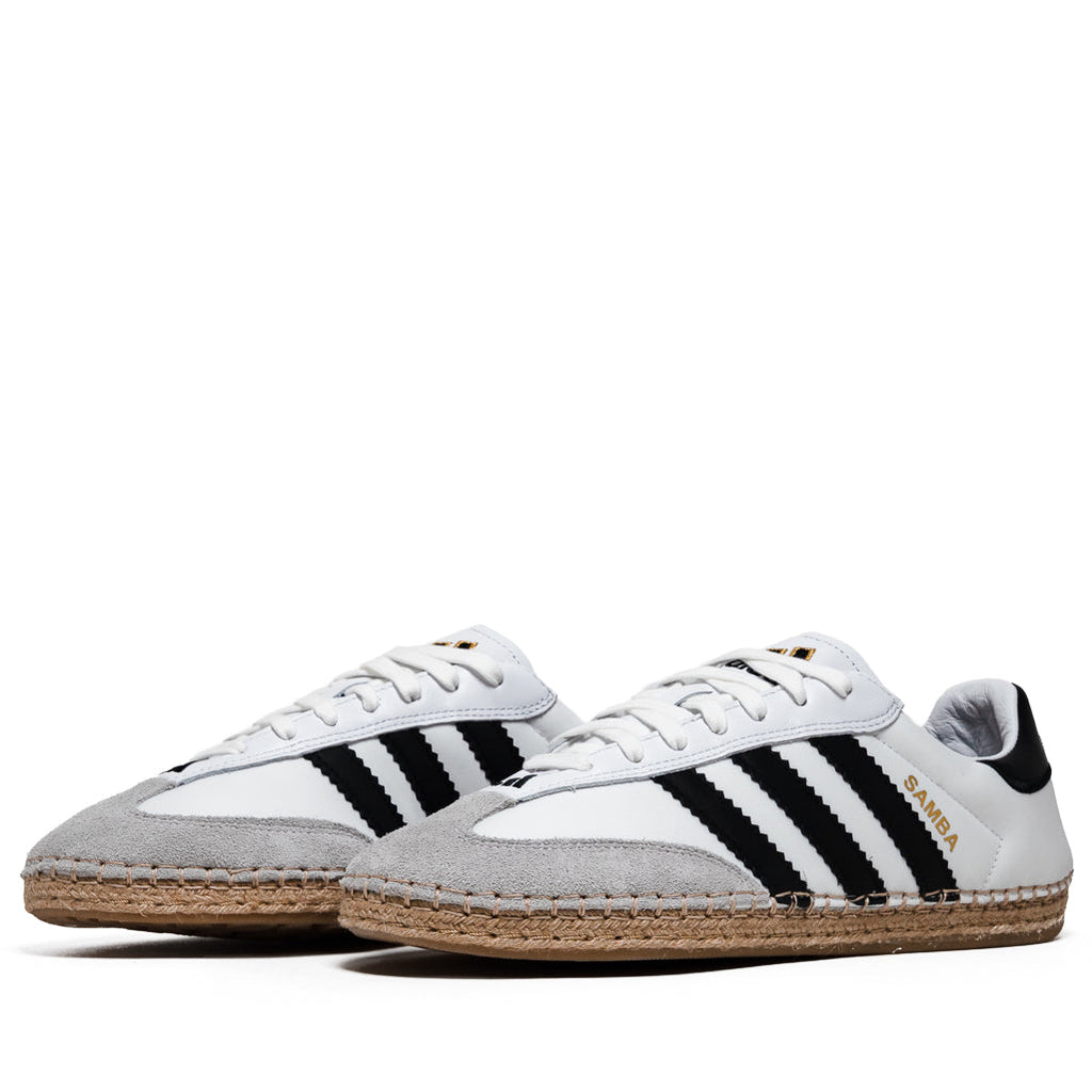 CLOT x Adidas Samba Espadrille - Cloud White/Core Black