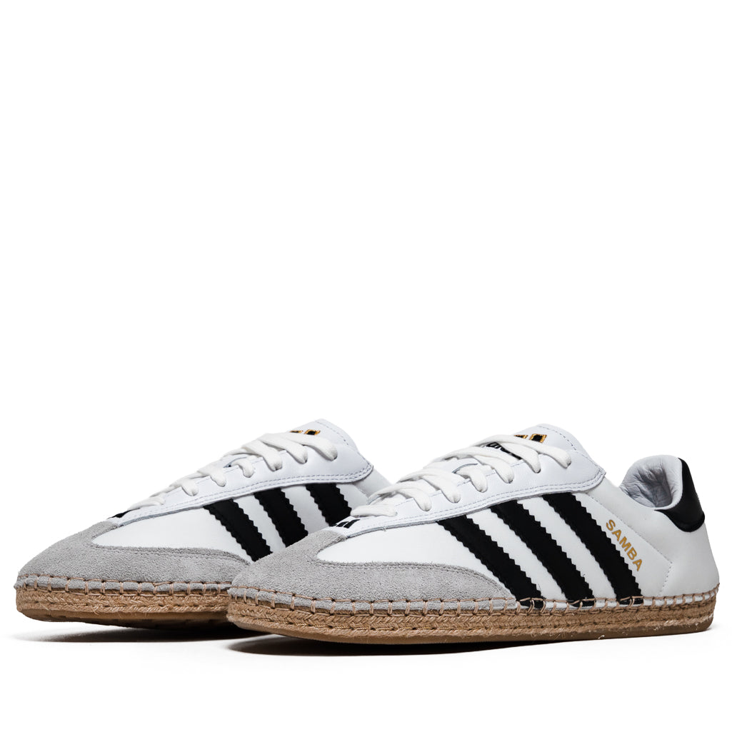 CLOT x Adidas Samba Espadrille - Cloud White/Core Black