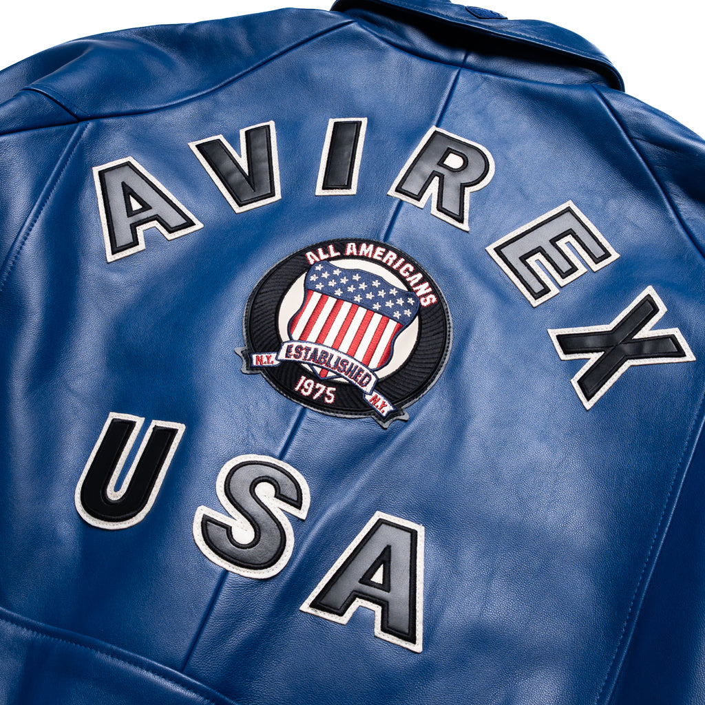 Avirex Icon Jacket - Mazarine Blue