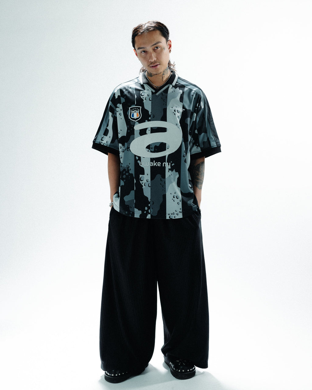 Awake NY Mobile Soccer Jersey - Black