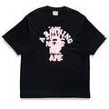 A Bathing Ape Ape Shall Never Kill Ape College Tee - Black