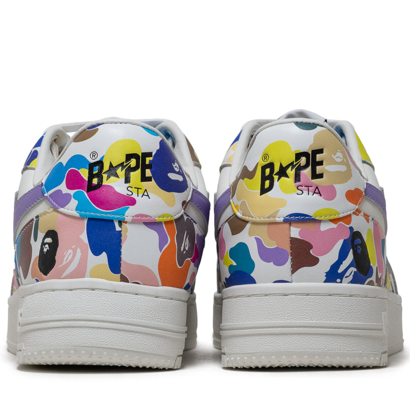 A Bathing Ape Bape Sta Icon #2 M2 - White/Multi