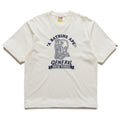 A Bathing Ape General College Tee - Ivory