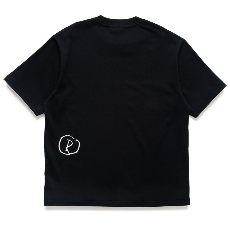 A Bathing Ape Hand Draw Tee - Black
