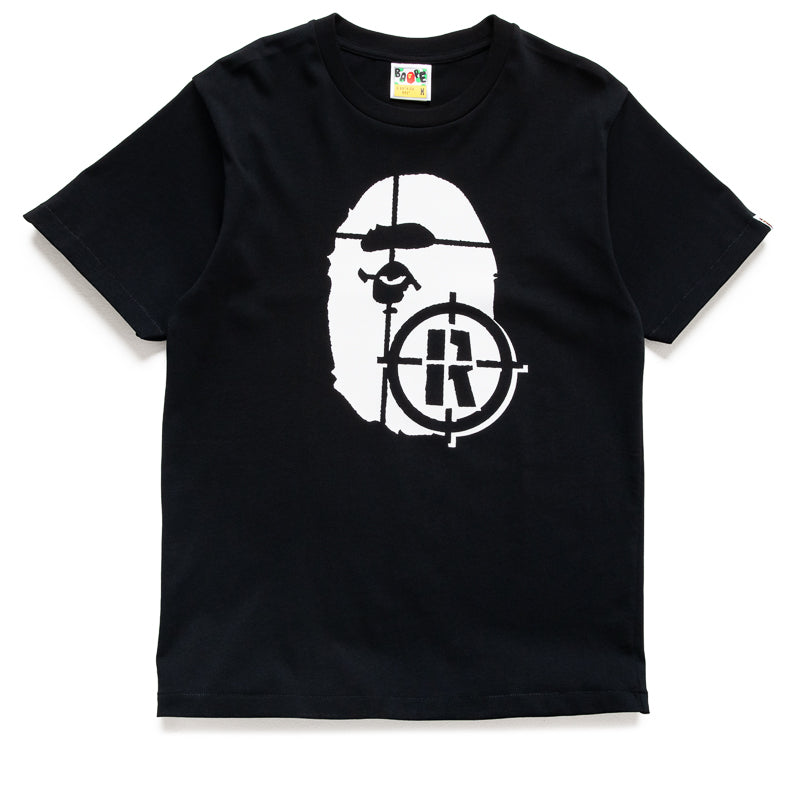 A Bathing Ape Hunting Ape Head Tee - Black