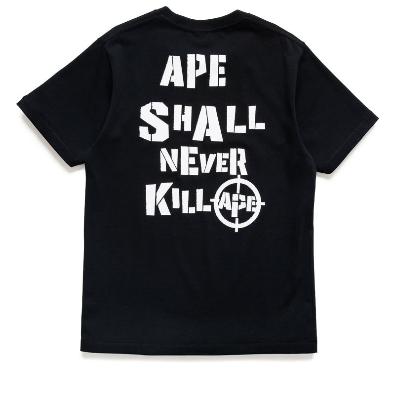 A Bathing Ape Hunting Ape Head Tee - Black