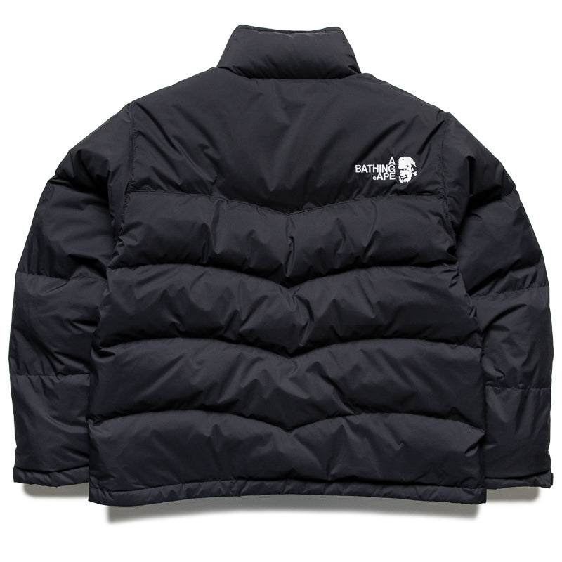 Kazuki Kuraishi x A Bathing Ape Pixelate Camo Reversible Down Jacket - Black