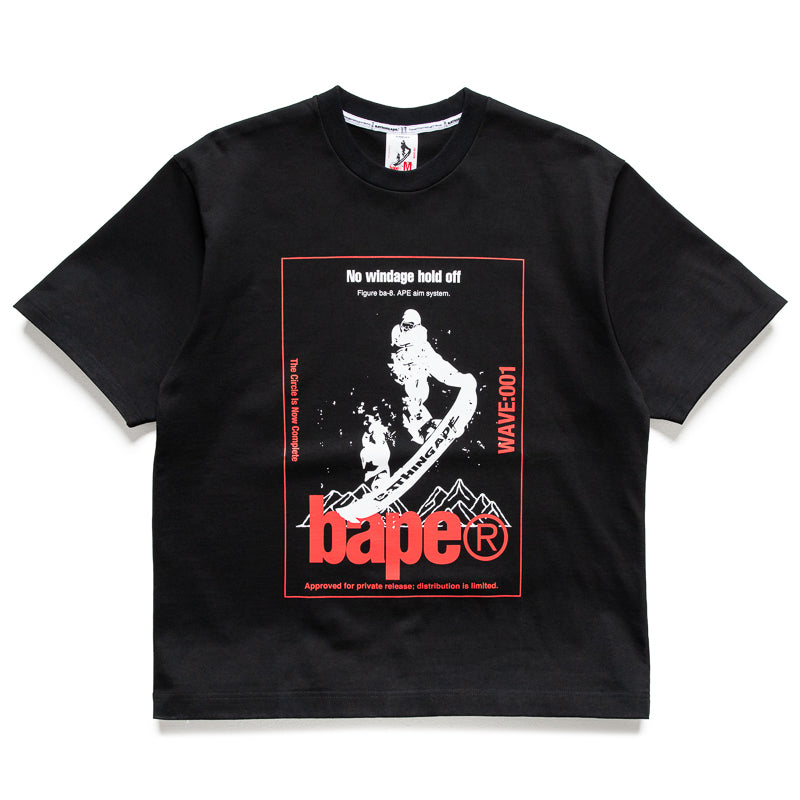 Kazuki Kuraishi x A Bathing Ape Skate Tee - Black