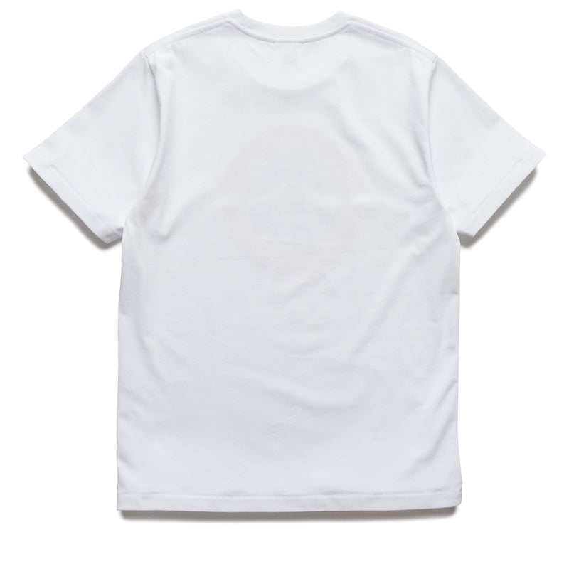 A Bathing Ape Rainbow Logo Busy Works Tee - White
