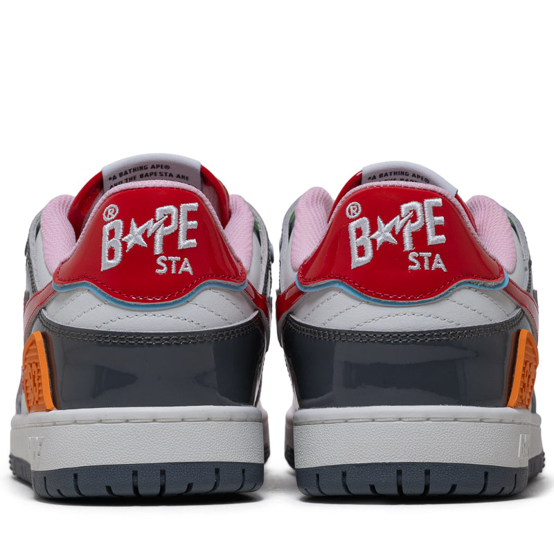 A Bathing Ape SK8 Sta #1 M2 - Red/White