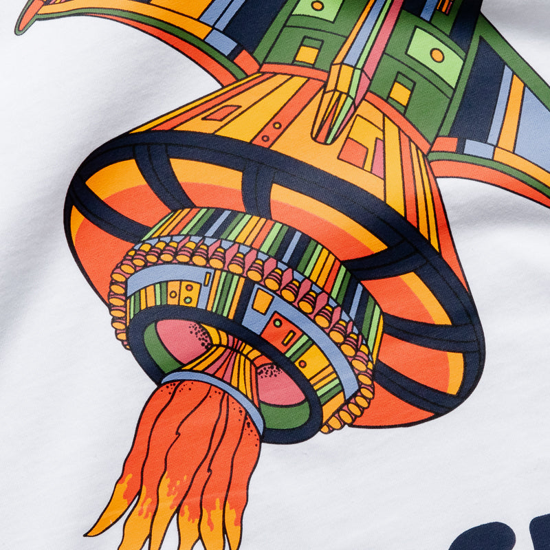 Billionaire Boys Club Spaceship Tee - White