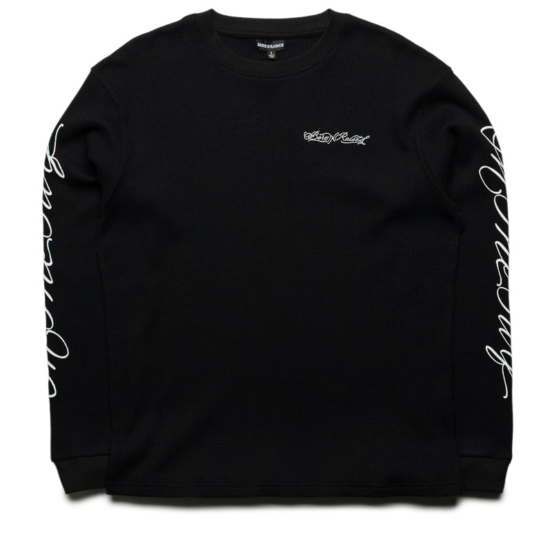 Born x Raised Fine Line Thermal - Black