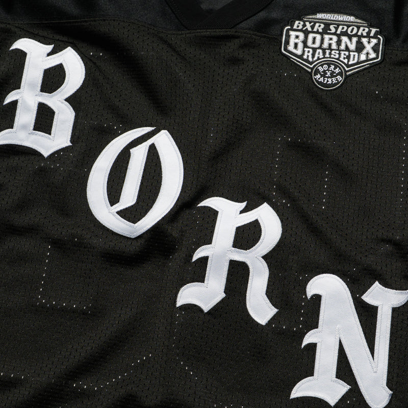 Born x Raised Paranoia Football Jersey - Black