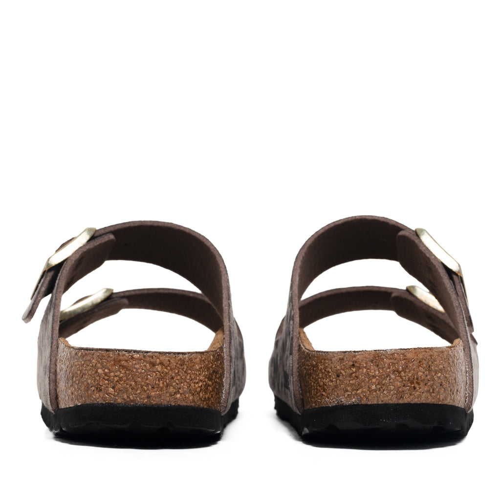 Women's Birkenstock Arizona Synthetic - Leopard Gray Taupe