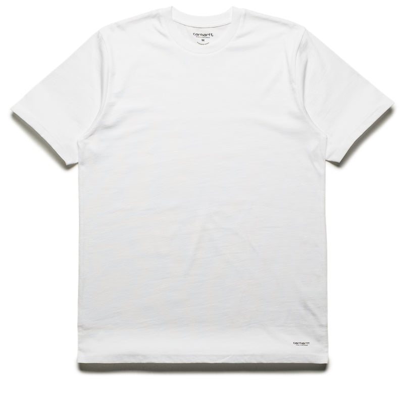 Carhartt WIP Standard Crew Neck Tee (2 Pack) - White/White