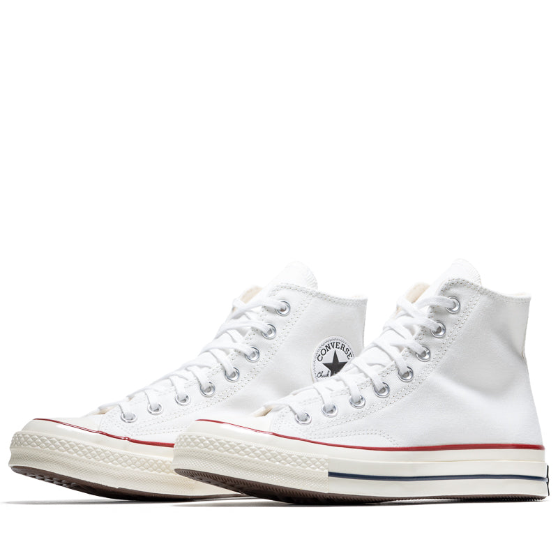 Converse Chuck 70 Hi - White/Garnet