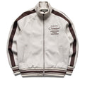 Criminal Damage Pin Tuck Track Top - Stone/Brown