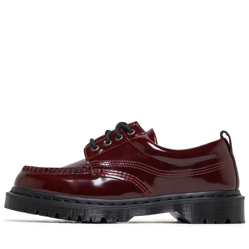 Dr. Martens Lowell Lacquered Leather - Cherry Red