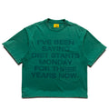 Diet Starts Monday 3 Year Tee - Olive