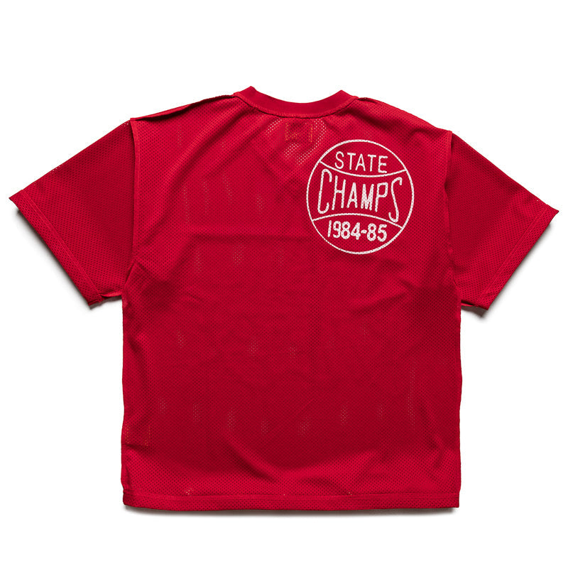 Diet Starts Monday State Champs Practice Jersey - Red/White