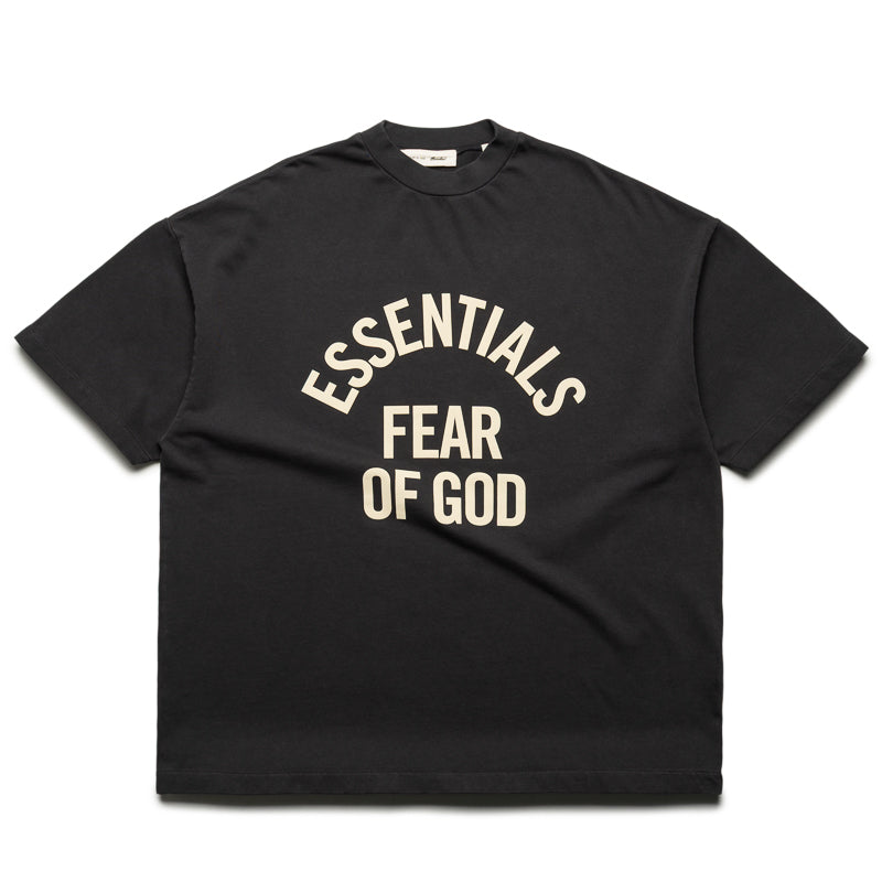 Fear Of God Essentials Campus 90's S/S Tee - Faded Black