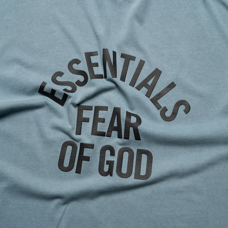 Fear Of God Essentials Campus 90's S/S Tee - Faded Coastal