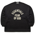 Fear Of God Essentials Campus 90's L/S Tee - Faded Black