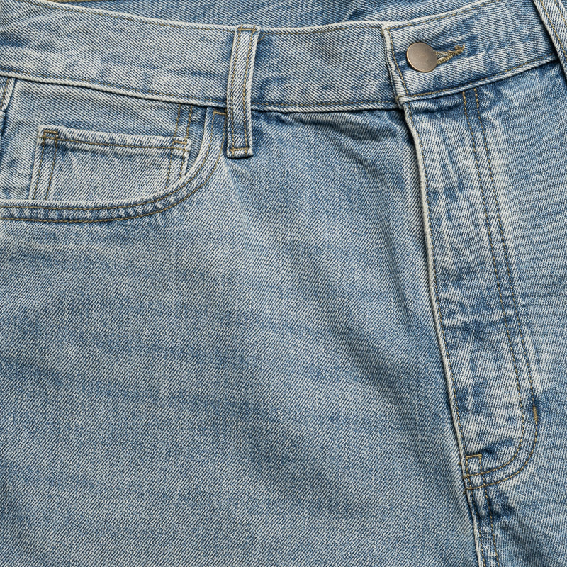 Fear Of God Essentials Denim 5 Pocket Jeans - Classic Blue