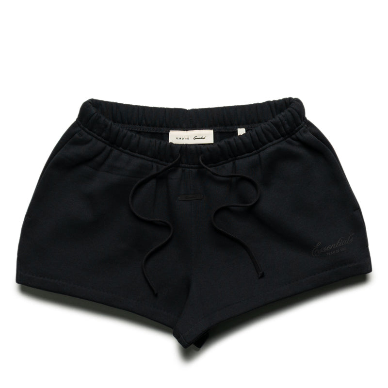 Women's Fear Of God Essentials Running Shorts - Vintage Black